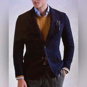 NWT Polo Ralph Lauren Soft Herringbone Jacket/Blazer